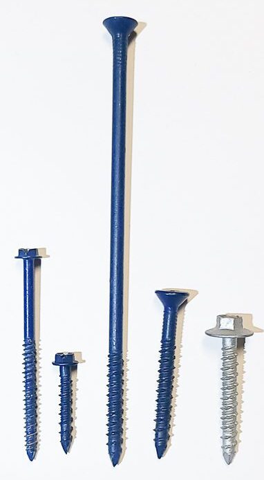 Tapcons concrete screws