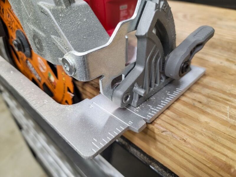 Craftsman Cordless Circular Saw Cut line indicators