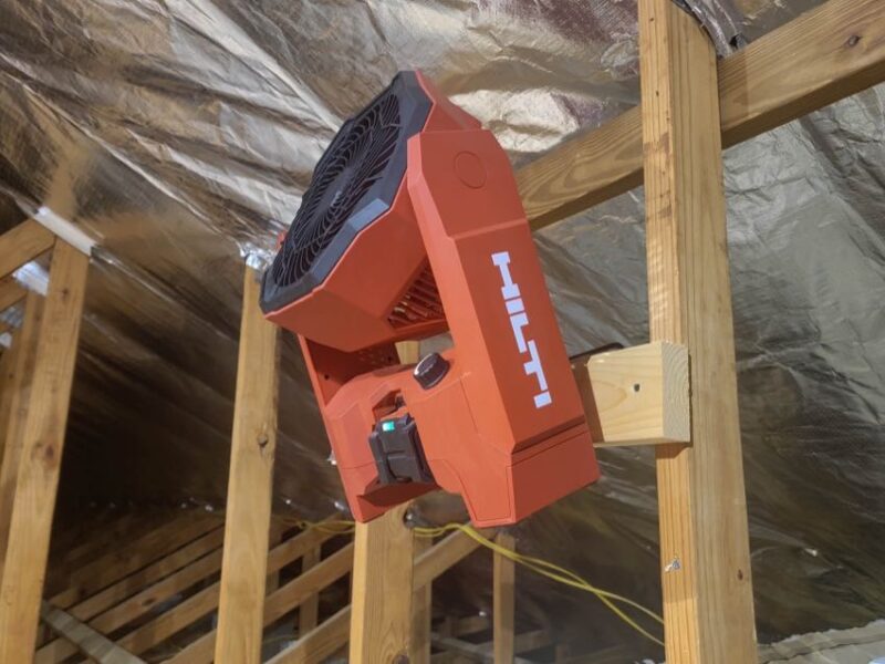 Hilti Cordless Jobsite Fan