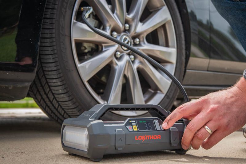 LokiThor Jump Starter Tire Inflator