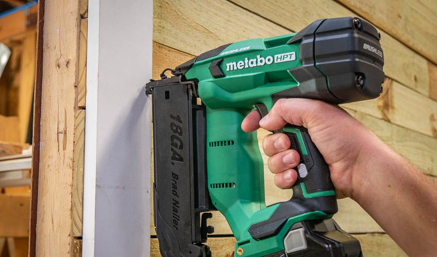 Metabo 18V 18ga. Brad Nailer FEature