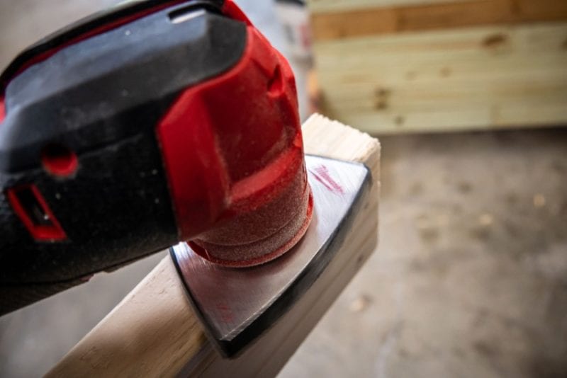 Milwaukee M12 Fuel Oscillating Multi-Tool Sanding