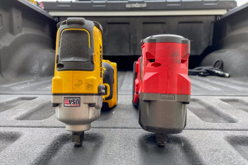 Milwaukee Vs DeWalt Impact Wrench Length