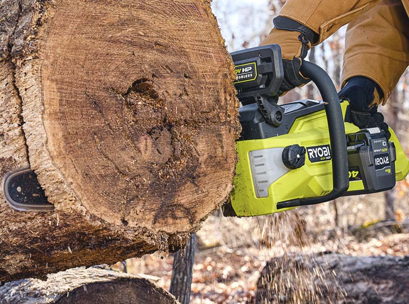 18-inch ryobi 40v chainsaw